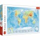 Пазли 1000 елементів "Фізична карта світу" 